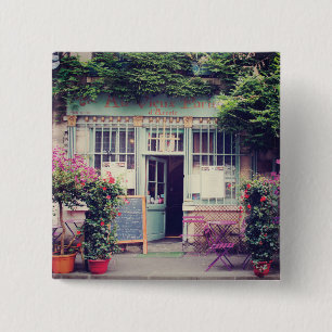 Vintage Old Town Paris 2 Inch Square Button