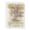 Vintage old tree rustic wedding invitation