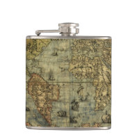 Vintage Old World Map History-lover's