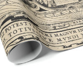 Vintage Old World Map Wrapping Paper (Roll Corner)