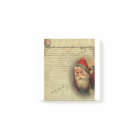Vintage Old World Santa Post It Notes