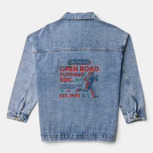 Vintage Open Road Running Club Rétro Runner Tee