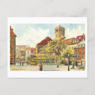 Vintage Opera House, Bayreuth, Germany Postcard