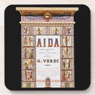 Vintage Opera Music, Egyptian Aida by Verdi Coaster