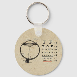 Vintage Ophthalmologist Keychain