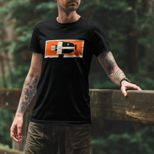 Vintage orange 8mm camera  T-Shirt