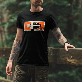 Vintage orange 8mm camera T-Shirt