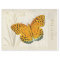 Vintage Orange and Black Butterfly Tissue Paper