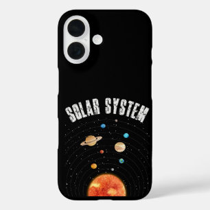 Vintage Orbits of the Planets Astronomy Lover  iPhone 16 Case