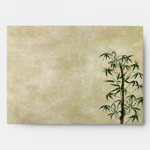 Vintage Oriental Bamboo 1 Envelopes