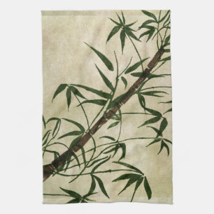 Vintage Oriental Bamboo 1 Kitchen Towel