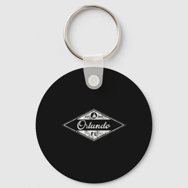 Vintage Orlando  Keychain (Front)