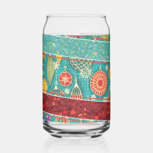 Vintage Ornament Can Glass