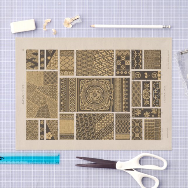 Vintage Ornamental Designs | Heinrich Dolmetsch Tissue Paper (Craft)