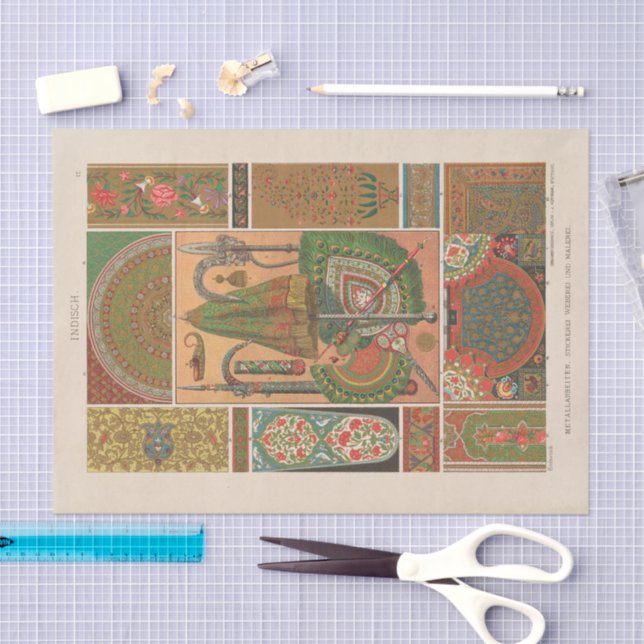 Vintage Ornamental Designs | Heinrich Dolmetsch Tissue Paper (Craft)