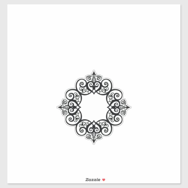 Vintage Ornamental Frame (Sheet)