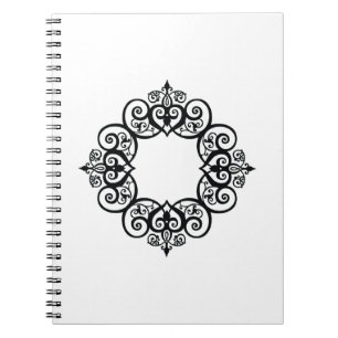 Vintage Ornamental Frame Notebook