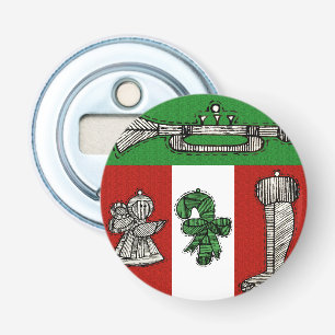 Vintage Ornaments Bottle Opener
