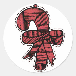 Vintage Ornaments Classic Round Sticker