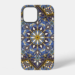 vintage ornate pattern with floral elements. Orien iPhone 12 Case