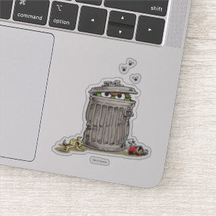 Vintage Oscar in Trash Can