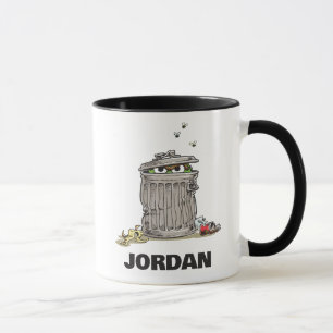 Vintage Oscar in Trash Can Mug