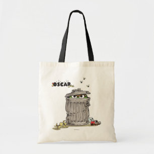 Vintage Oscar in Trash Can Tote Bag