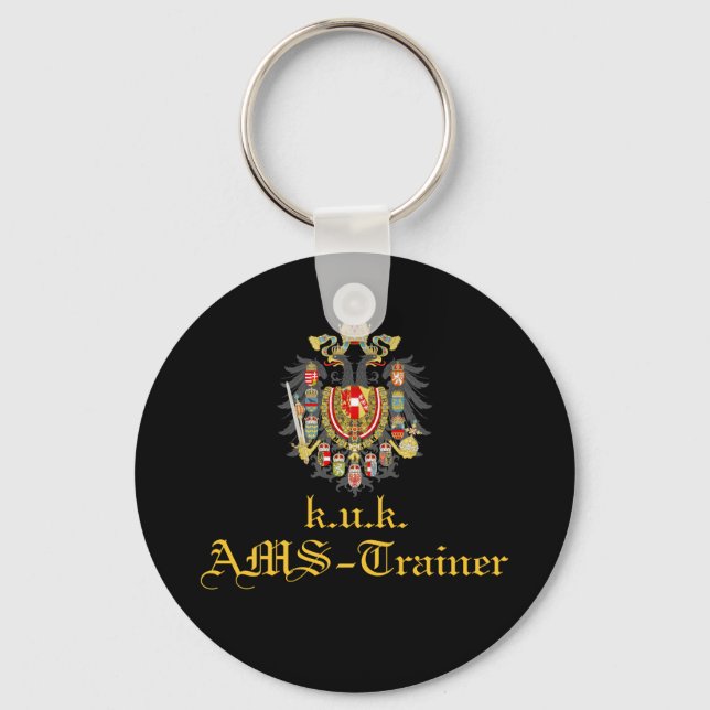 Vintage Österreich Kaiserlicher AMS-Trainer  Keychain (Front)