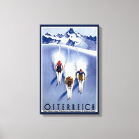 Vintage Österreich Ski