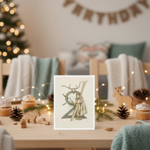 Vintage Ottilia Adelborg Floral Number - 2 Postcard