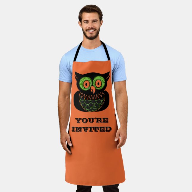 Vintage Owl Apron (Worn)