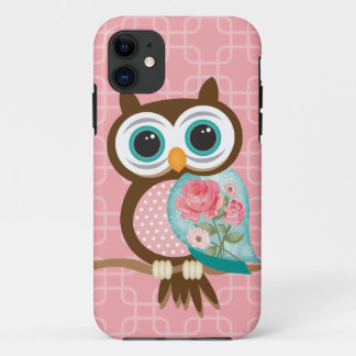 Vintage Owl iPhone 11 Case
