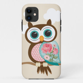 Vintage Owl iPhone 11 Case