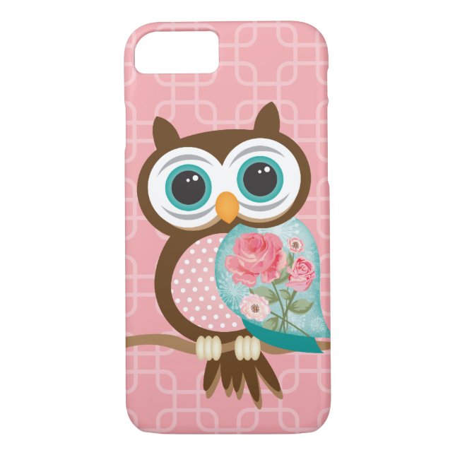 Vintage Owl Case-Mate iPhone Case (Back)