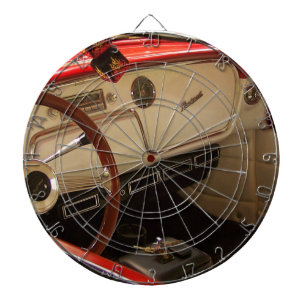 Vintage Packard Interior Dartboard