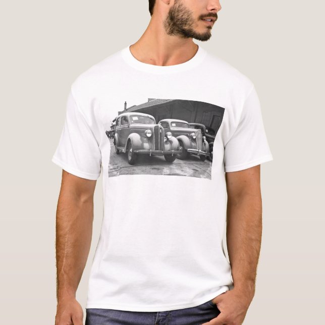Vintage Packards T-Shirt (Front)