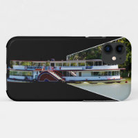 Vintage Paddle Steamer On The River,