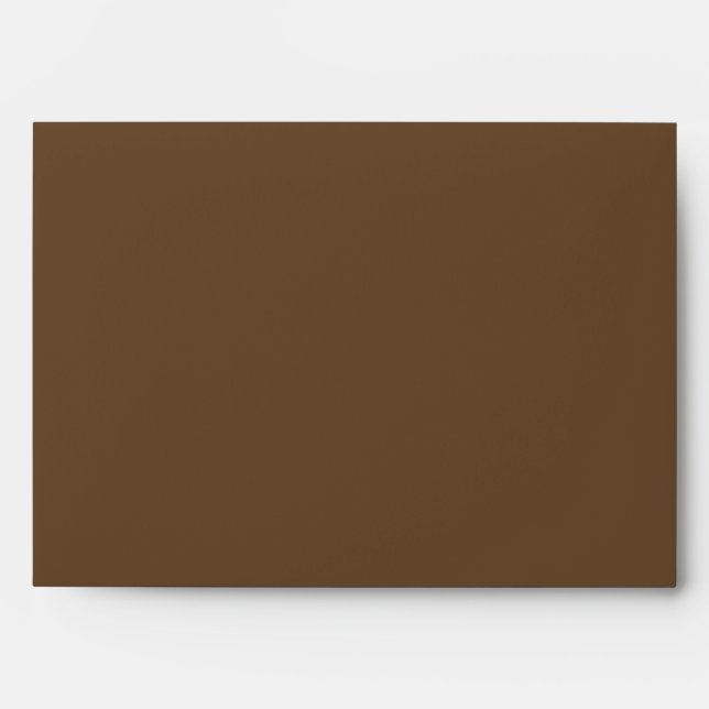 vintage painted pointers greeting card envelope (Front)