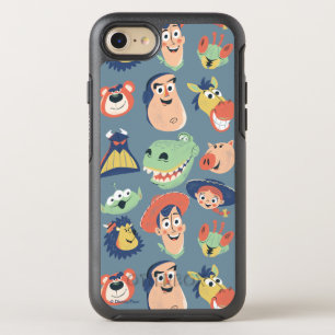 Vintage Painted Toy Story Characters OtterBox Symmetry iPhone 8/7 Case