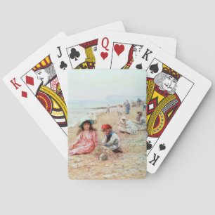 VINTAGE PAINTING 1904 ~ Isle of Wight ~  Playing Cards