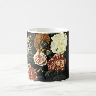 Vintage painting Still Life with Flowers Coffee Mug
