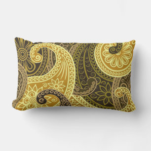 Vintage Paisley Outdoor Pillow