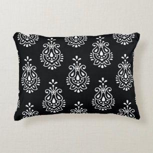 Vintage paisley, seamless elegant pattern. accent pillow