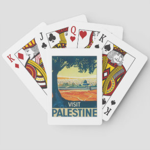 Vintage Palestine Middle East Playing Cards