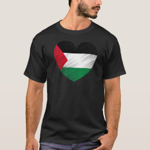 Vintage Palestine Palestinians Flag Pride Support T-Shirt