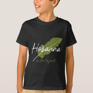 Vintage Palm Sunday Hosanna In The Highest Christi T-Shirt