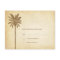 Vintage Palm Tree Wedding RSVP Cards