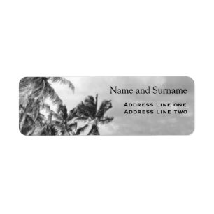 Vintage Palm Trees Personalised