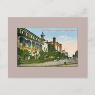 Vintage Palma De Mallorca La Lonja and consulate Postcard