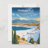 Vintage Pamukkale Turkey Travel
